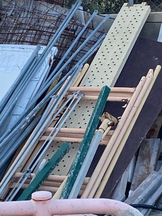 Andamio metálico Amarillo