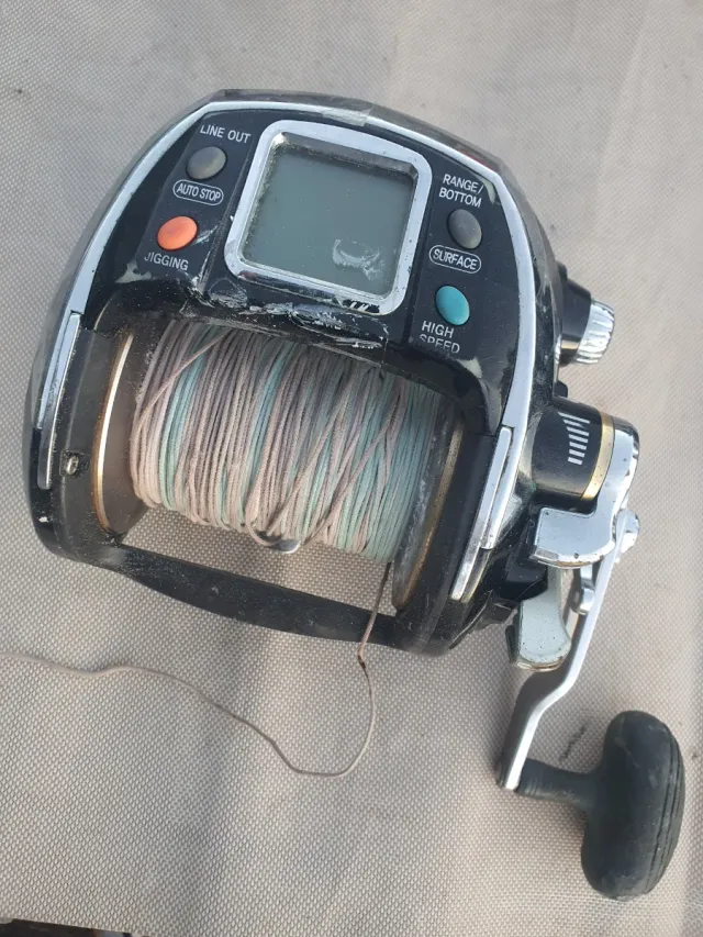 Carrete de pesca digital