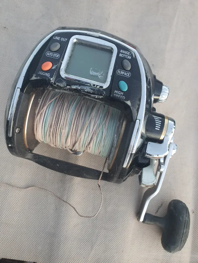 Carrete de pesca digital