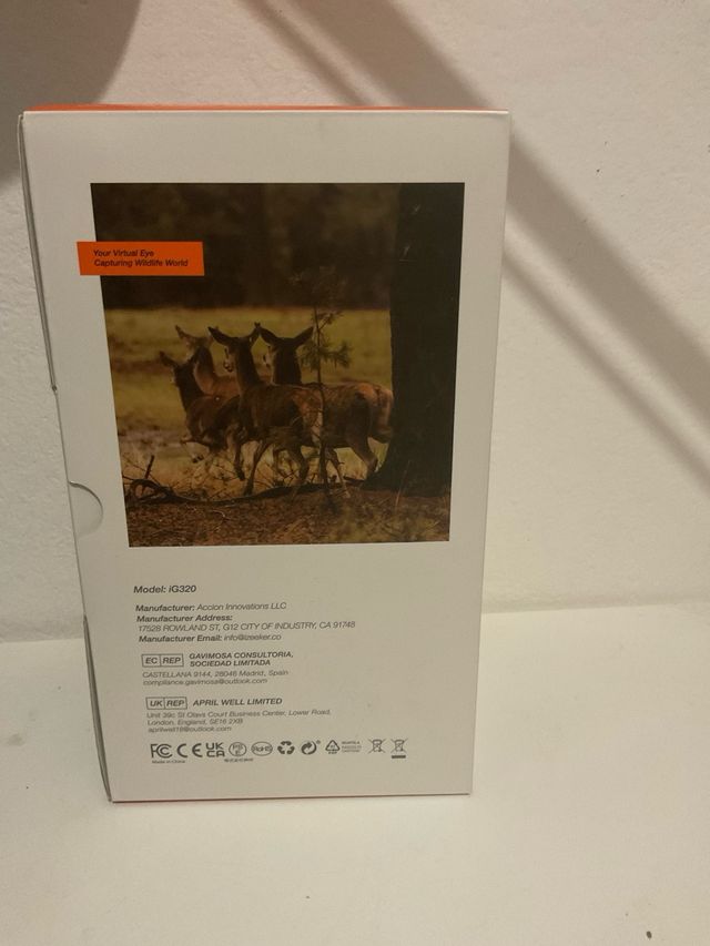 Fototrappola ZEEKER con pannello solare e SIM