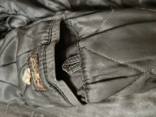 Vintage 1987. Cazadora de piel Gaillard, Florence