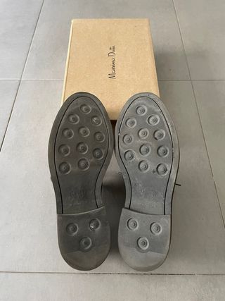 Zapatos vestir de ante caballero