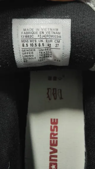 Zapatillas Converse Talla 42