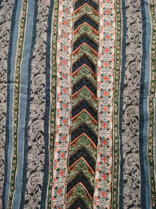 Jersey fluido estampado rayas