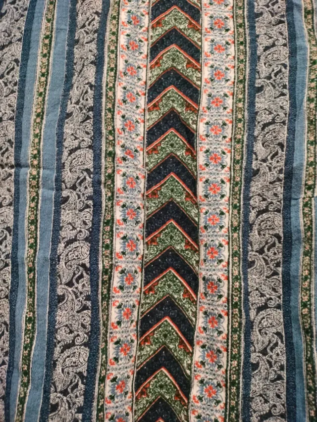 Jersey fluido estampado rayas