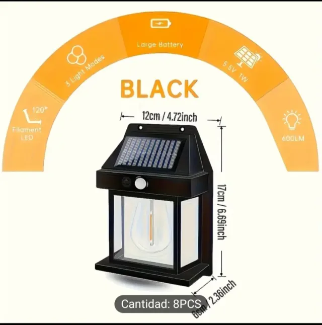 Lámparas Solares para Exterior