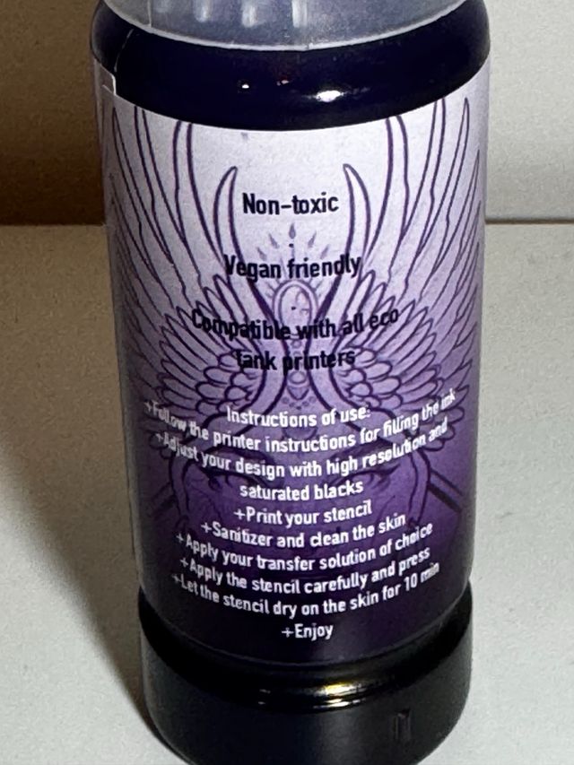 Inchiostro per stencil per stampanti per tatuaggi