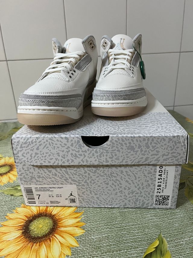 Jordan 3 Craft Ivory