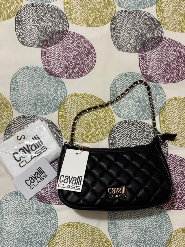 Bolso Negro Just Cavalli Class Nuevo