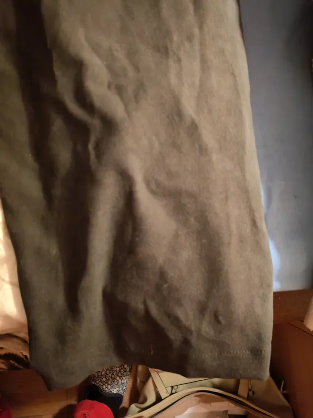 Pantalones anchos negros talla S gris oscuro