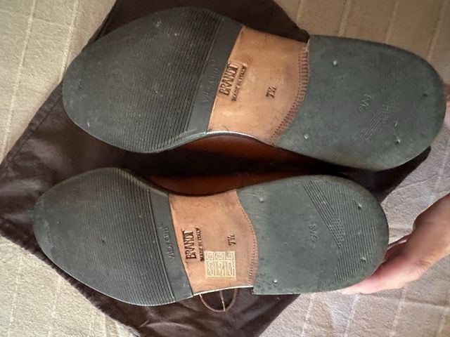 Scarpe uomo stringate marroni