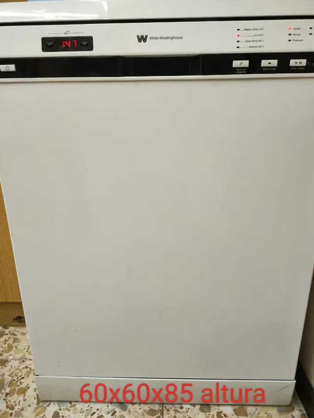 Lavavajillas White Westinghouse 60x60x85