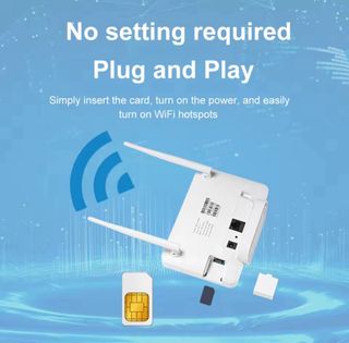 MODEM-ROUTER INALAMBRIC Con slot per sim