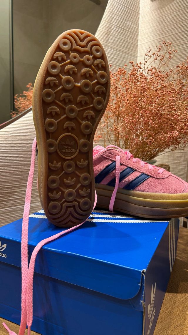 Adidas Gazelle Bold W Pink/Blue Talla 37.5