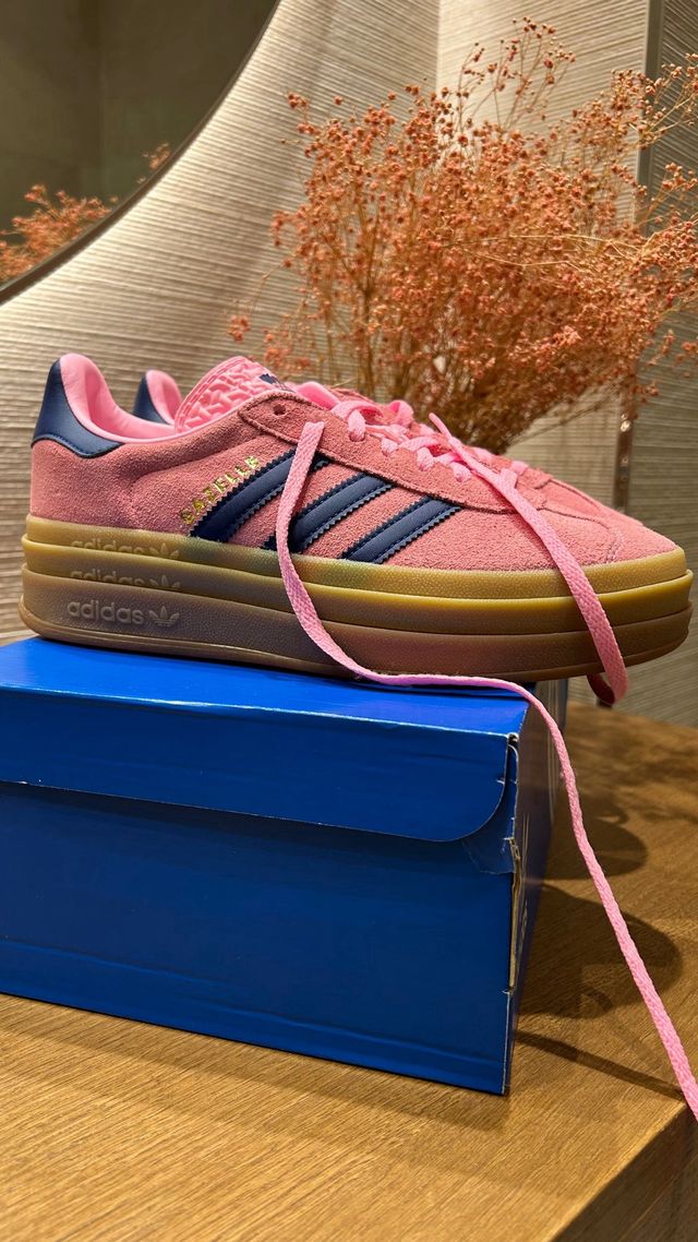 Adidas Gazelle Bold W Pink/Blue Talla 37.5