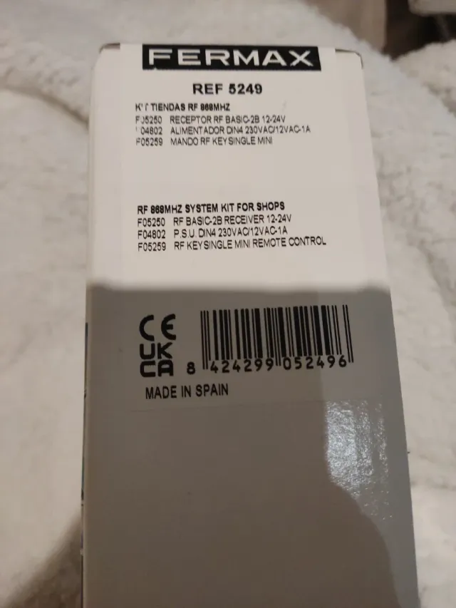 Kit Tiendas RF 5249 Fermax