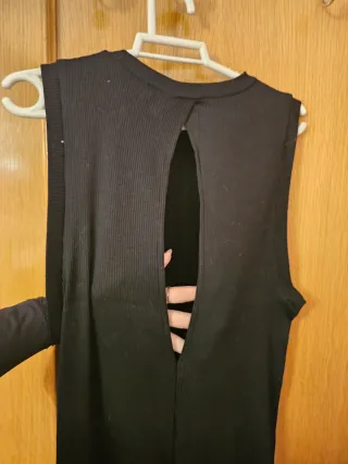 Vestido negro Pull&Bear