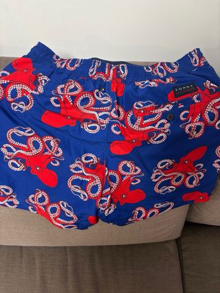 Bañador Tommy Hilfiger Pulpos Azul Rojo Talla M