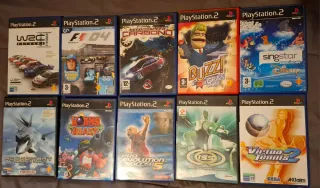 Lote 10 Juegos PlayStation 2 PS2