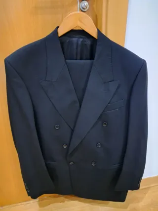 Traje de chaqueta caballero negro talla 48-52