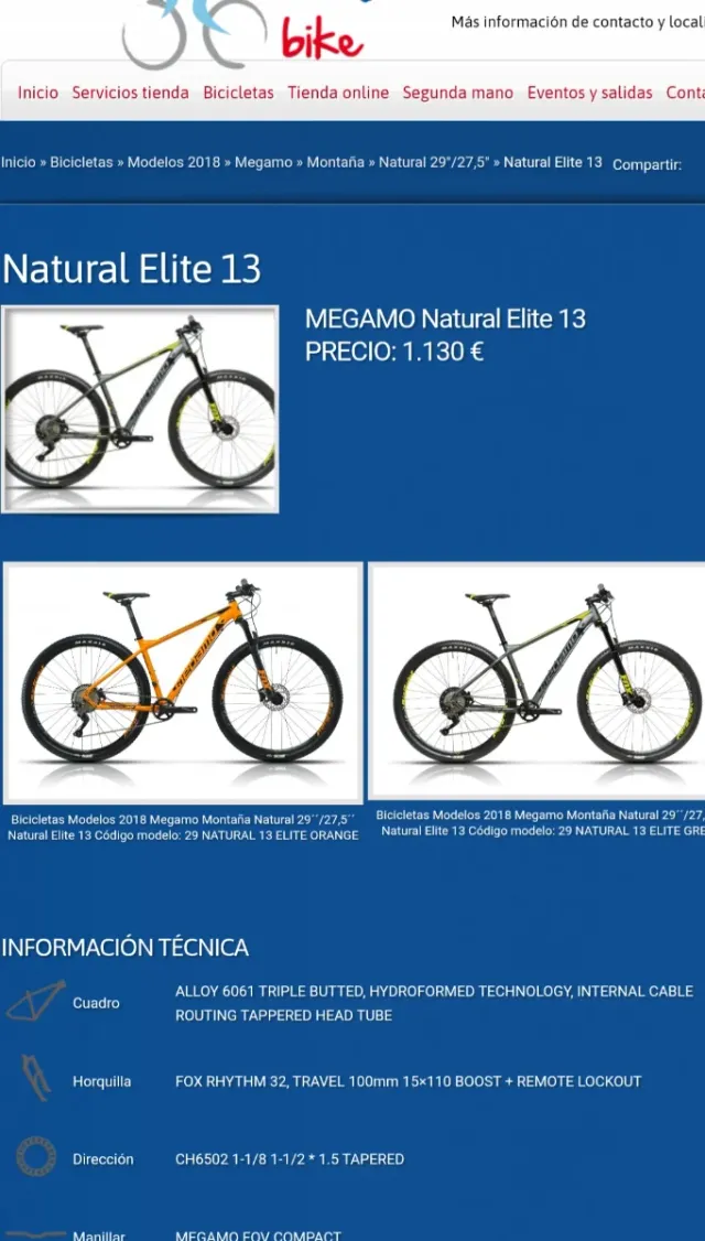 Megamo Natural Elite 13