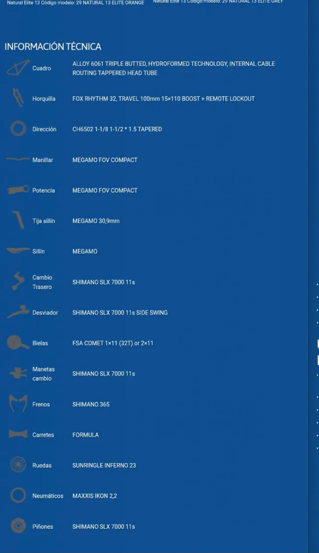 Megamo Natural Elite 13