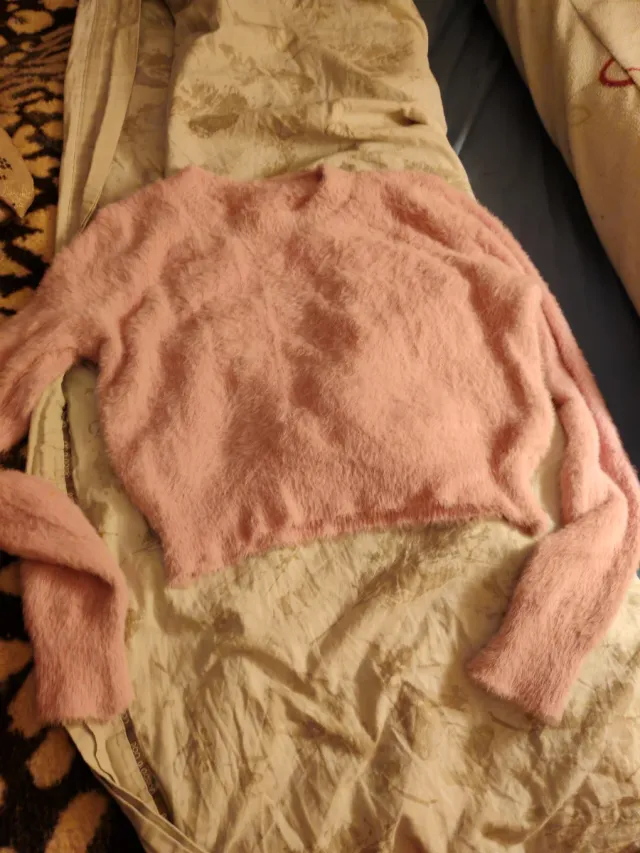 Jersey rosa suave talla única, equivale a una xs