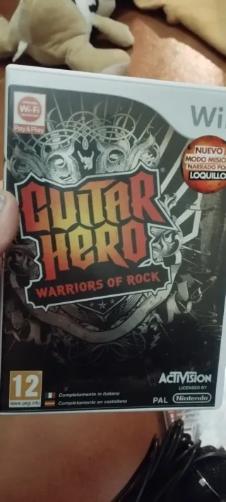 Juegos Wii Guitar Hero,grease y accesorios
