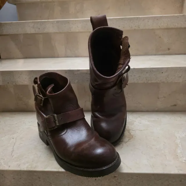 Botas Sendra cuero Marrón Hebillas