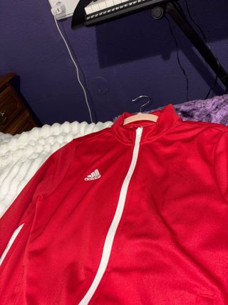 Chaqueta deportiva Adidas roja