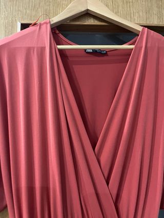 Mono Zara coral talla M