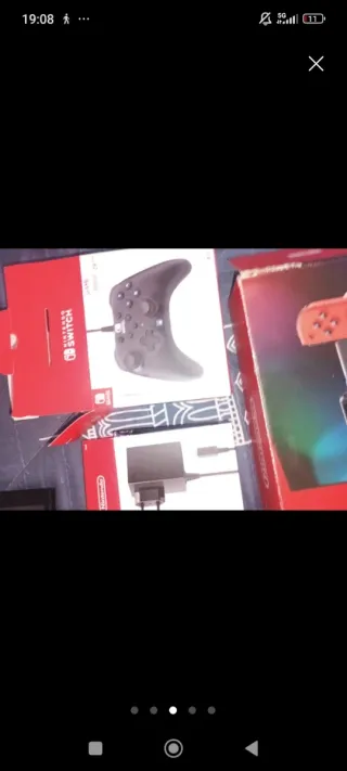 Nintendo Switch Azul/Rojo + Accesorios