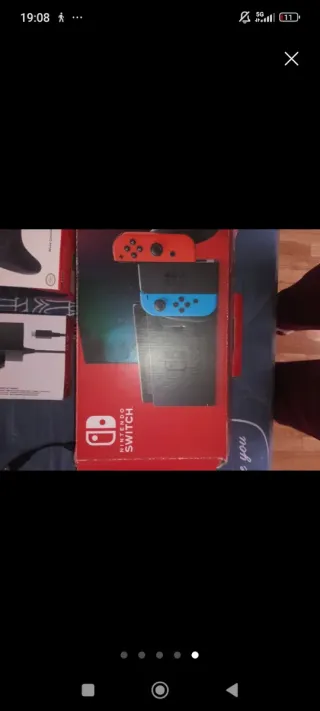 Nintendo Switch Azul/Rojo + Accesorios