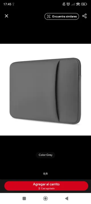 Funda Portátil Diseño Moderno Doble Cremallera