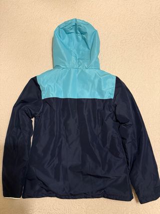 Chaqueta Nieve Niña Azul y Morado