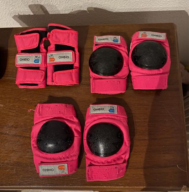 Protecciones Oxelo: Rodilleras, coderas y muñequer