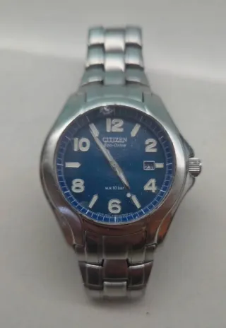 Orologio Citizen Eco-Drive WR 10 Bar Acciaio