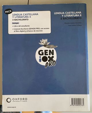 Lengua castellana y Literatura II 2º Bachillera...