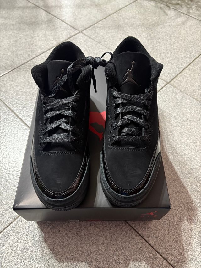 Jordan 3 Black Cat