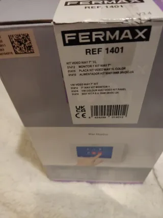 Kit Videoportero Fermax REF 1401