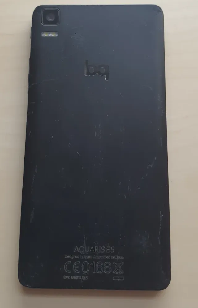 BQ Aquaris E5 Negro