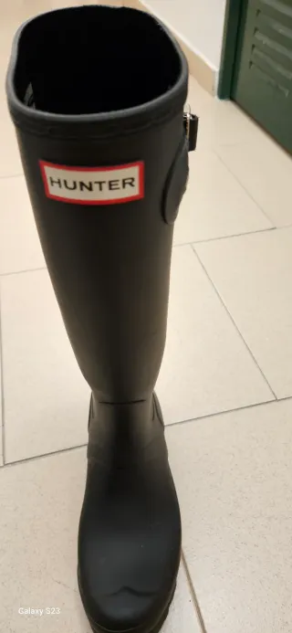 Botas Hunter Altas Negras