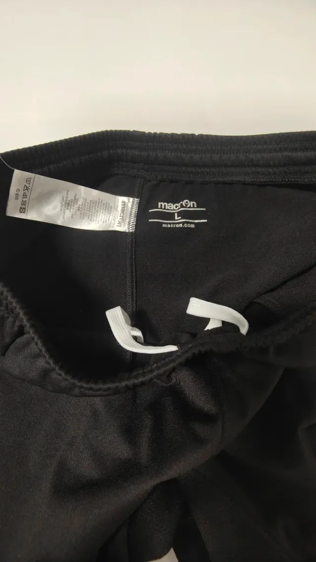 Pantalón chándal Macron negro