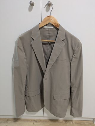 Americana Slim Fit Beige Claro