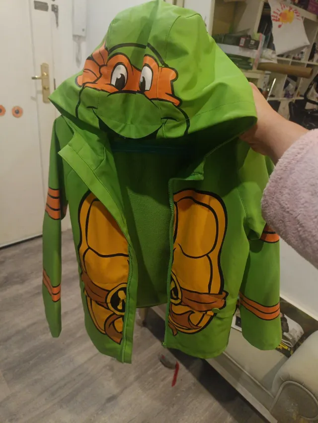 Chubasquero Talla 128 Tortugas Ninja