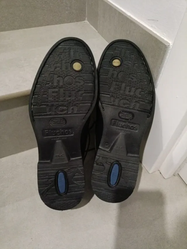 Zapatos Fluchos negros hombre talla 41