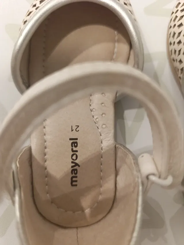 Manoletinas Mayoral Bebé Niña Talla 21