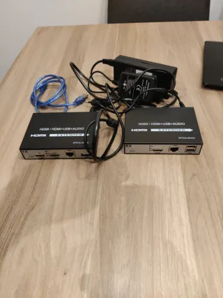 Extensor HDMI USB Gigabit Ethernet