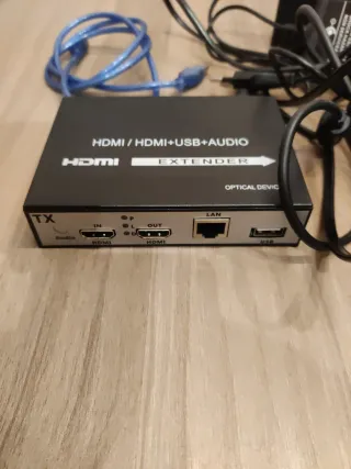 Extensor HDMI USB Gigabit Ethernet