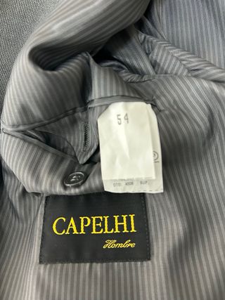 Traje Capelhi Gris Talla 54